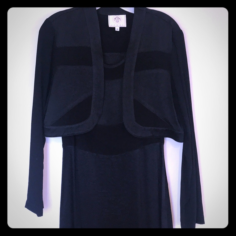 2 Pc Dress & Bolero JAcket